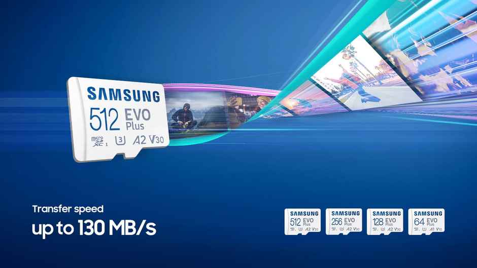 Samsung Evo Plus 128Gb Microsdxc Uhs-Iu3 130Mb/S Fullhd&4Kuhd Memorycard With Adapter